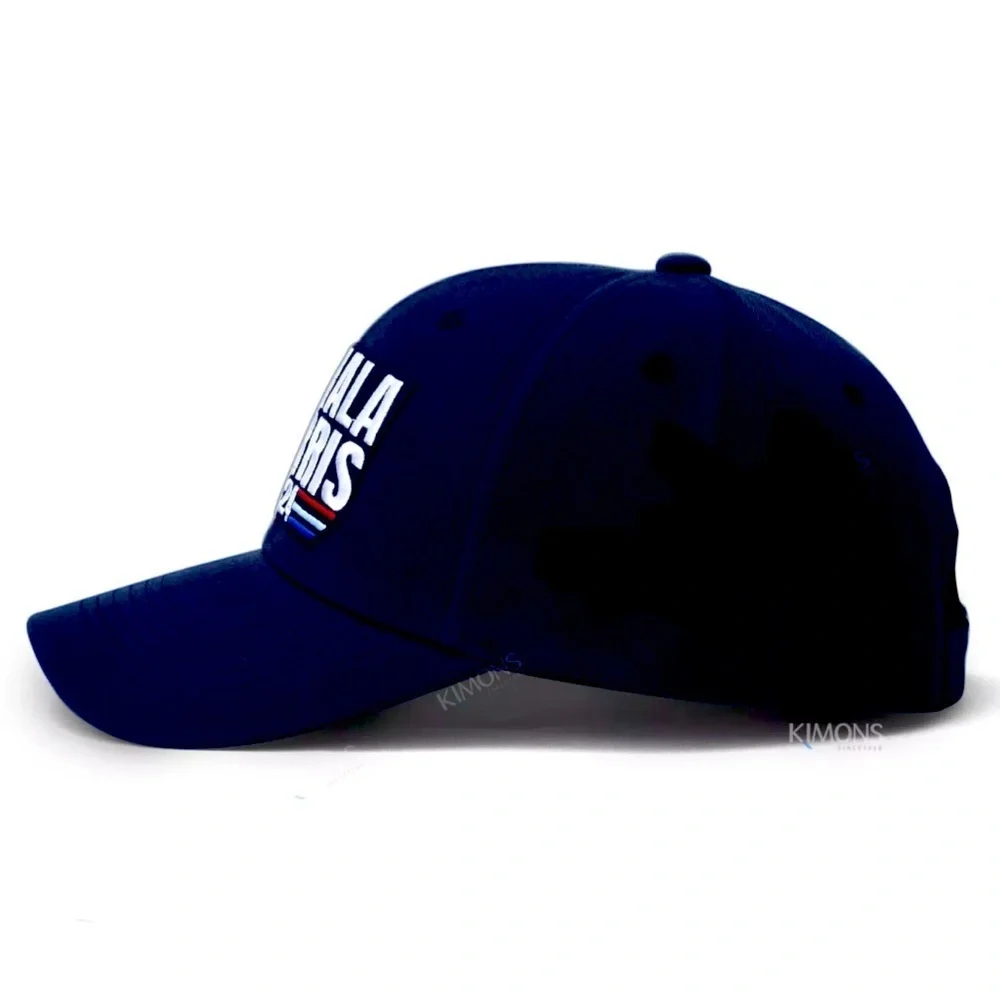 🇺🇸 Kamala Harris Hat 2024 Embroidered Presidential Election Campaign Blue Cap